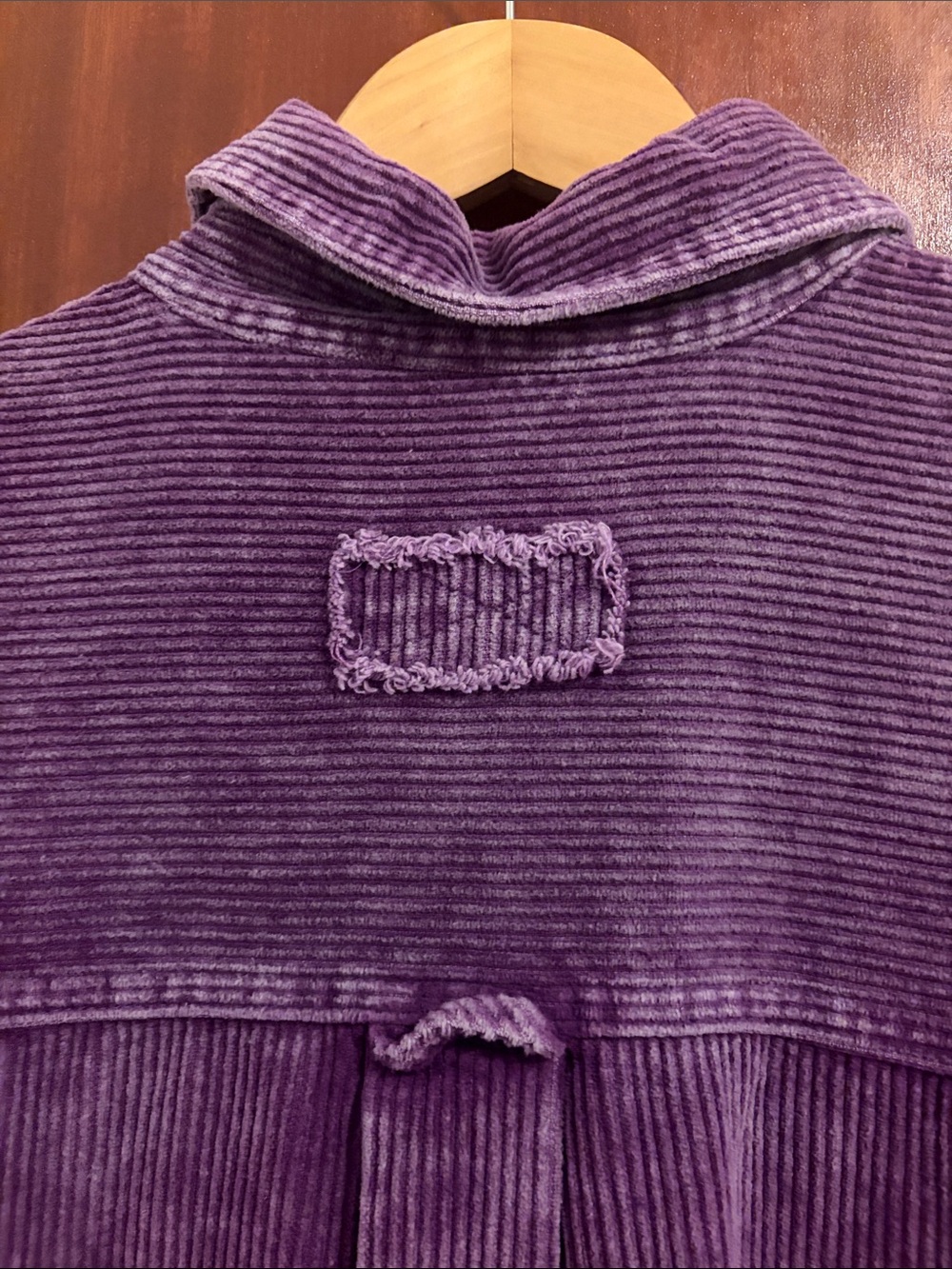 LA MIEL Purple Corduroy Shacket Jacket - Picture 6 of 6
